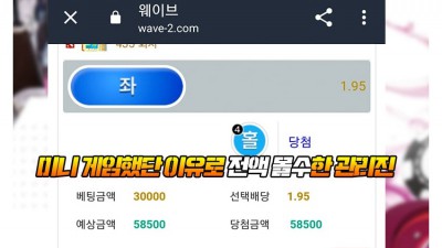 웨이브 먹튀